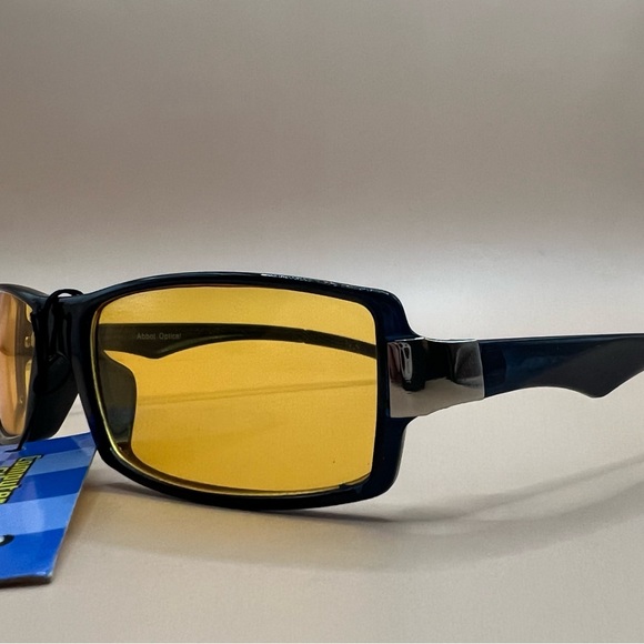 ABBOT OPTICAL-AMBER LENS/BLUE LIGHT BLOCKING GAMING & COMPUTER GLASSES -No MAG - Picture 5 of 11